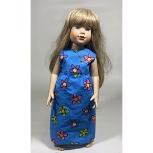 Vintage Robert Tonner Magic Attic Doll Alison Blonde Hair Bangs Blue Eyes 18”